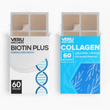 Veru Wellness Biotin Patch packaging, front view