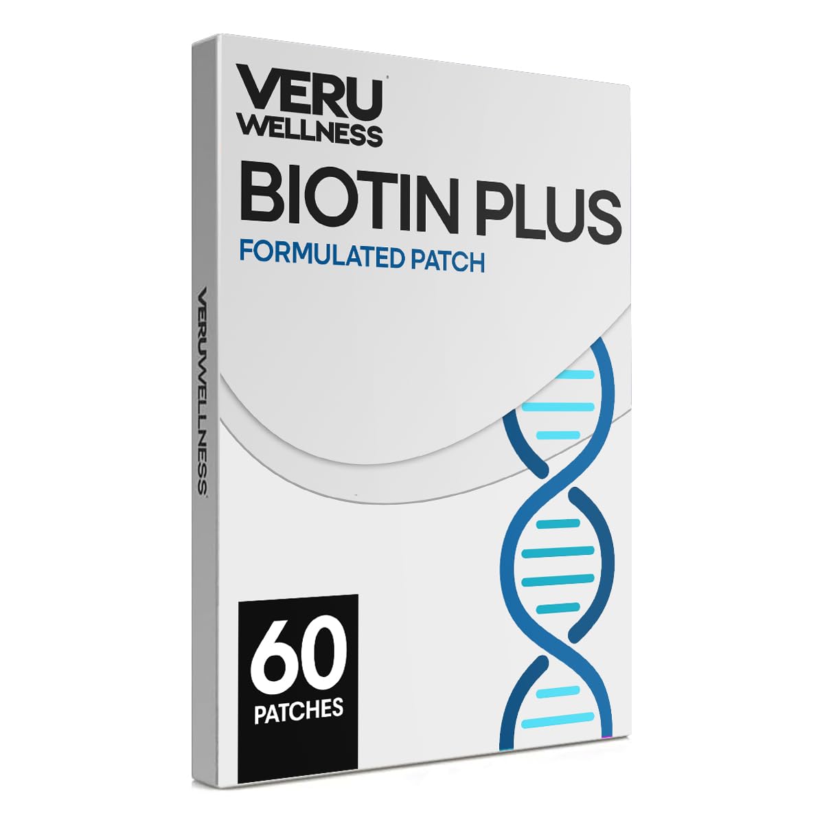 Veru Wellness Easy Biotin (B7) Patches front view