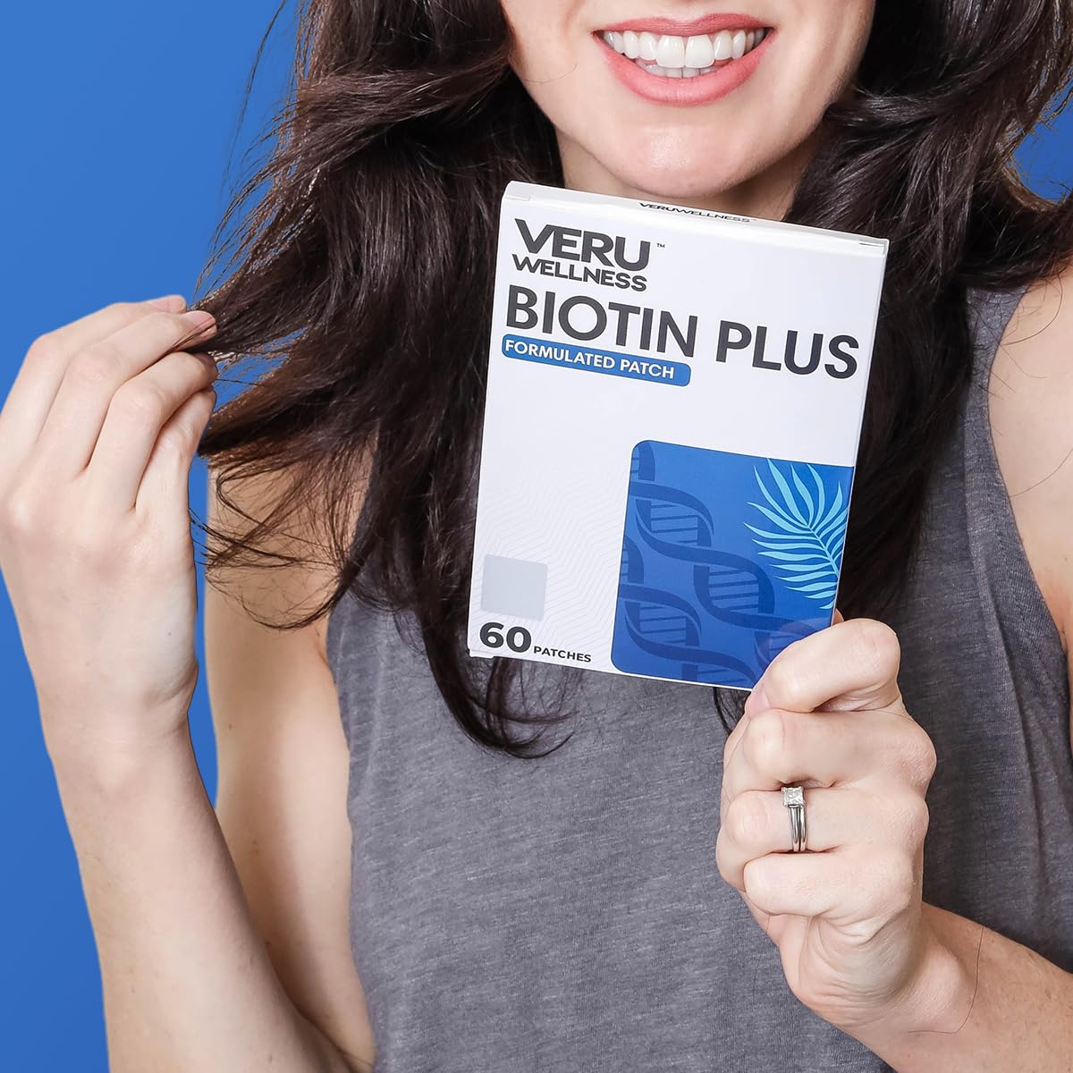 Veru Wellness Easy Biotin (B7) Patches laid out