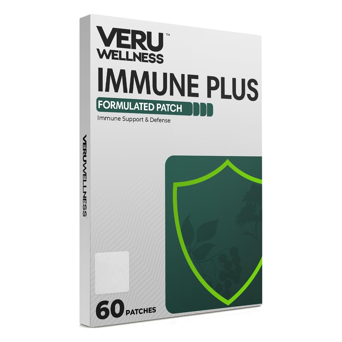 Veru Wellness Elderberry Patch front view with packaging