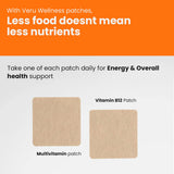 Veru Wellness Multivitamin Patches back view with details