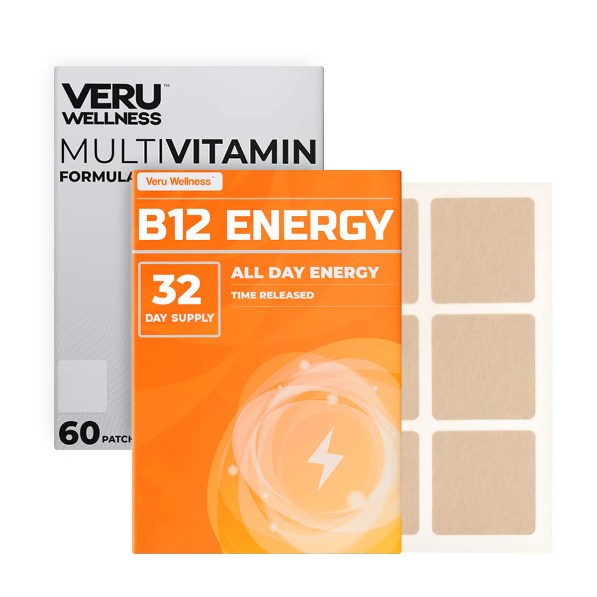 Veru Wellness Multivitamin Patches front view with packaging