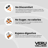 Veru Wellness Multivitamin Patches showing individual patches