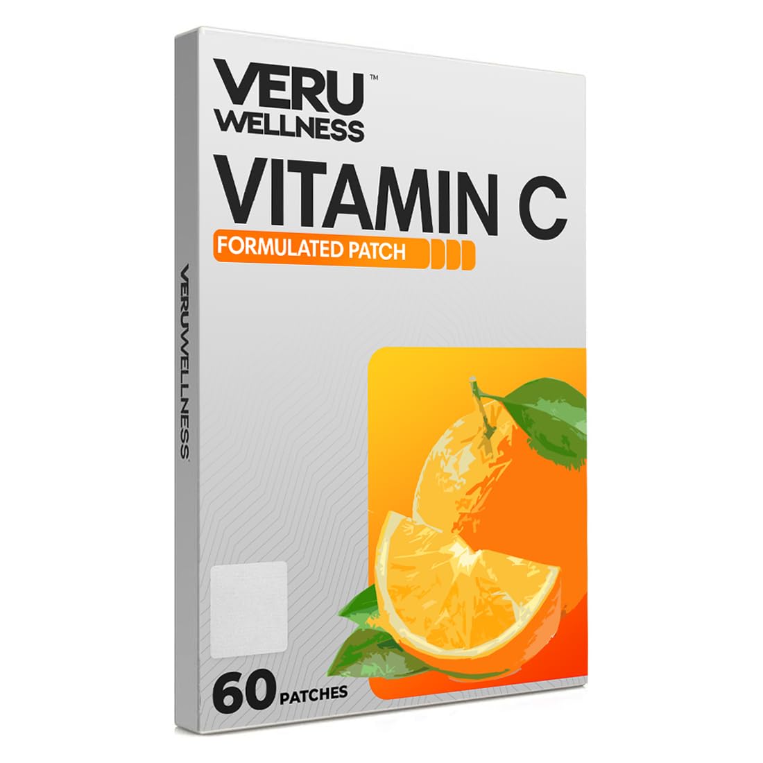 Veru Wellness Vitamin C Patch 60 count packaging front view