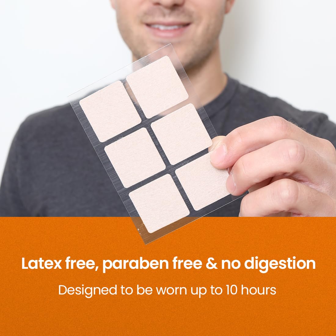 Veru Wellness Vitamin C Patch side view with dimensions