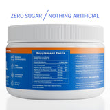 VERUS NUTRITION SoChill Powdered Drink Mix Blackberry Peach with a glass of mixed drink