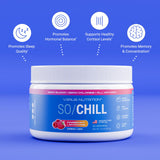 VERUS NUTRITION SoChill Powdered Drink Mix Tropical Drift canister side view