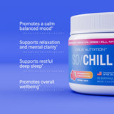 VERUS NUTRITION SoChill Powdered Drink Mix Tropical Drift ingredients close-up