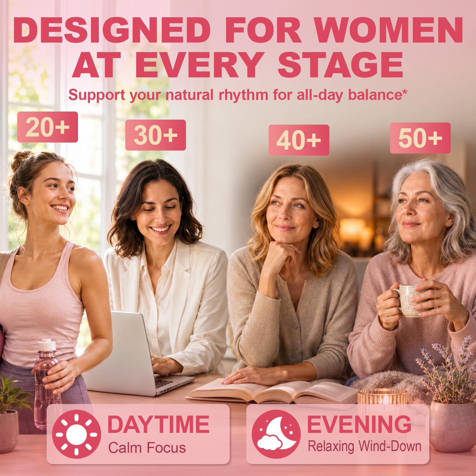 Vesmeris Cortisol Supplements for Women packaging details