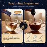 VetanBee Sleep Cocoa Drink Mix ingredients list on back