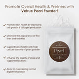vetrue Freshwater Pearl Powder 60g back view packaging