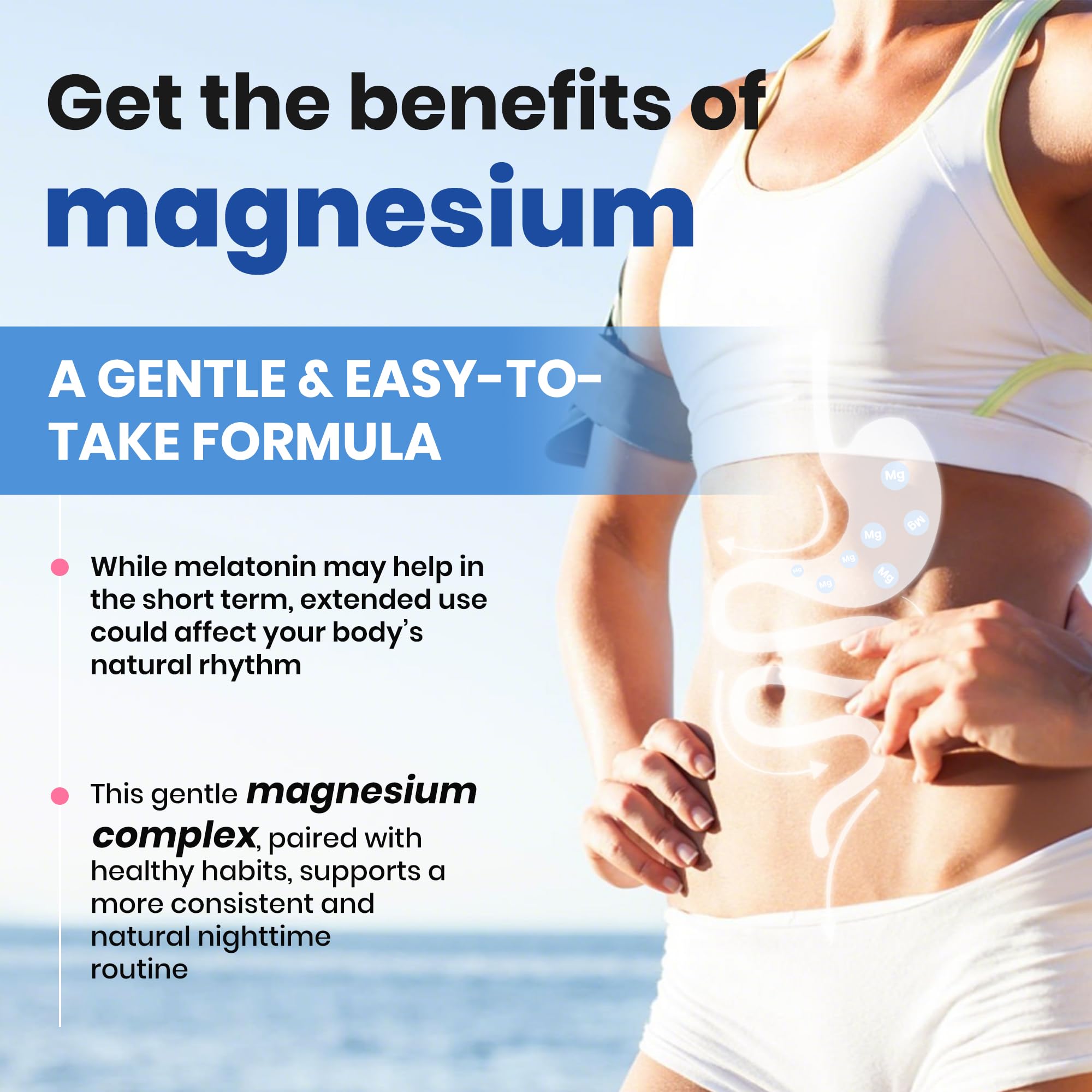 VEV Magnesium Complex 300mg 15-in-1 Vegan Capsules back view
