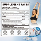 VEV Magnesium Complex 300mg 15-in-1 Vegan Capsules side view