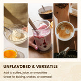 VEV Multi Collagen Peptides Powder close-up of ingredients