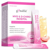 Vevoec B8 (Inositol) supplement peach-flavoured powder packet front view