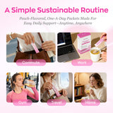 Vevoec B8 (Inositol) supplement with a measuring spoon and ingredients