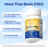 Vevoec Vitamin D3 K2 Magnesium Supplement 5000 IU packaging