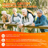 Veyttisy Calcium Citrate Gummies 1200mg nutritional information