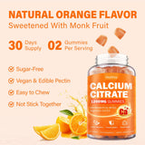 Veyttisy Calcium Citrate Gummies open bottle with gummies