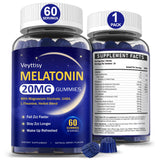 Veyttisy Melatonin Gummies 20mg front view with packaging