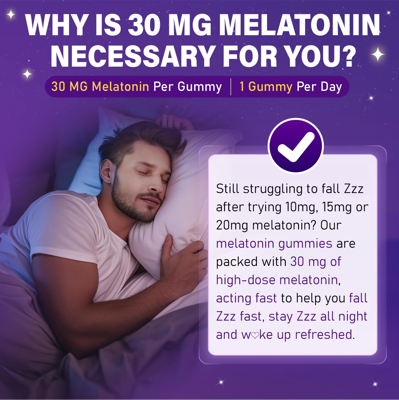 Veyttisy Melatonin Gummies 30mg side view of the container