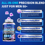 Veyttisy Men's Multivitamin Gummies 50+ close-up of gummies