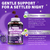 Veyttisy Teens Melatonin Gummies on a wooden table