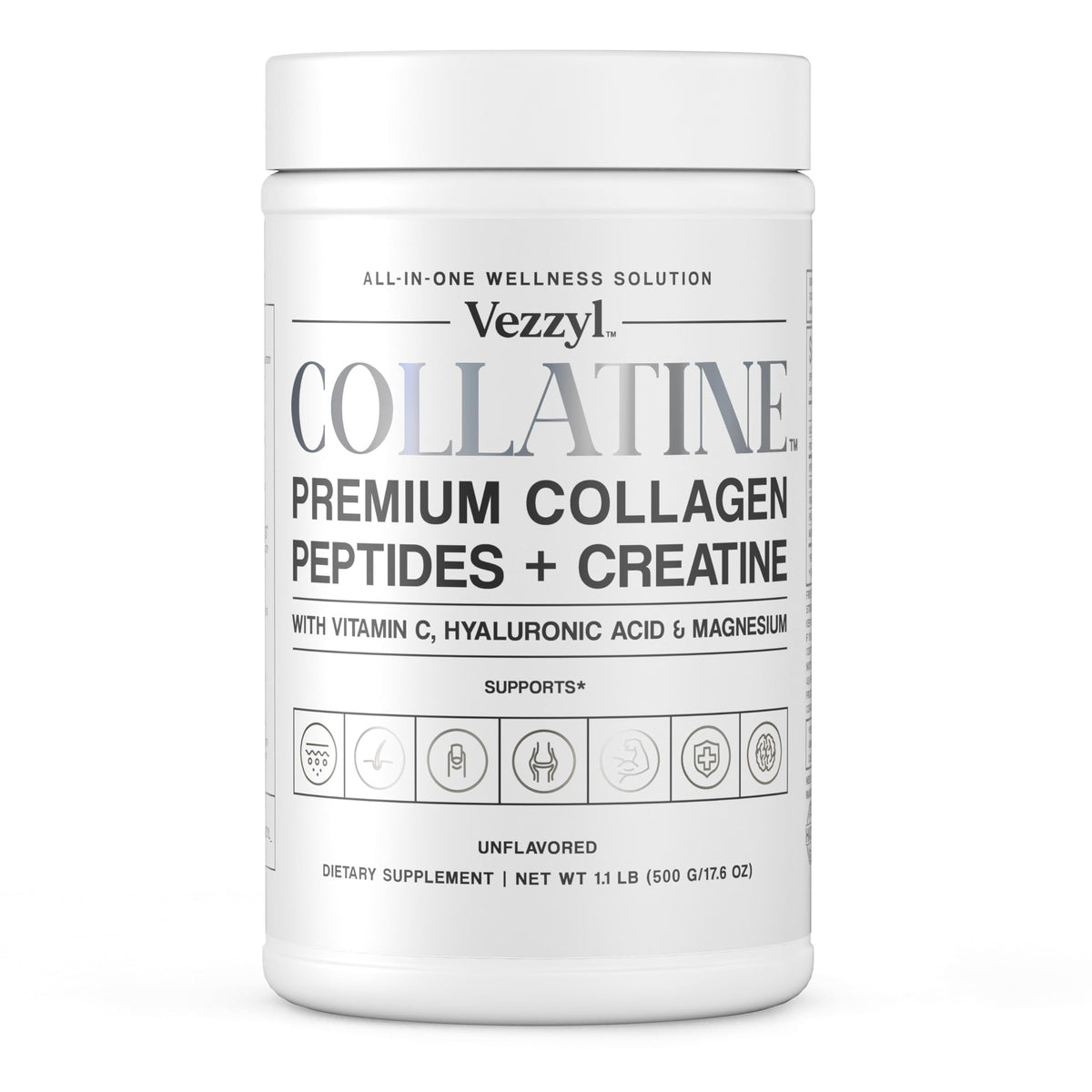 Vezzyl Collagen Supplement 600g front view