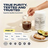 Vezzyl Collagen Supplement 600g on a kitchen counter