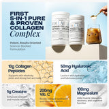 Vezzyl Collagen Supplement 600g side view