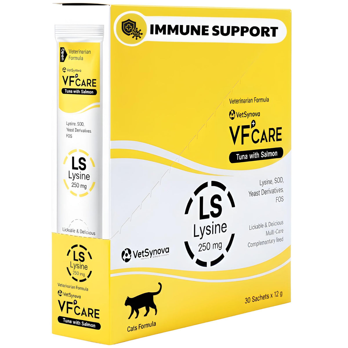 VFCARE L-Lysine Cat Supplement 472g front view