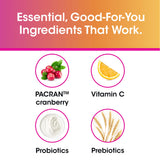 vH essentials Cranberry Supplement capsule close-up