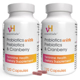 vH essentials Cranberry Supplement front view with packaging