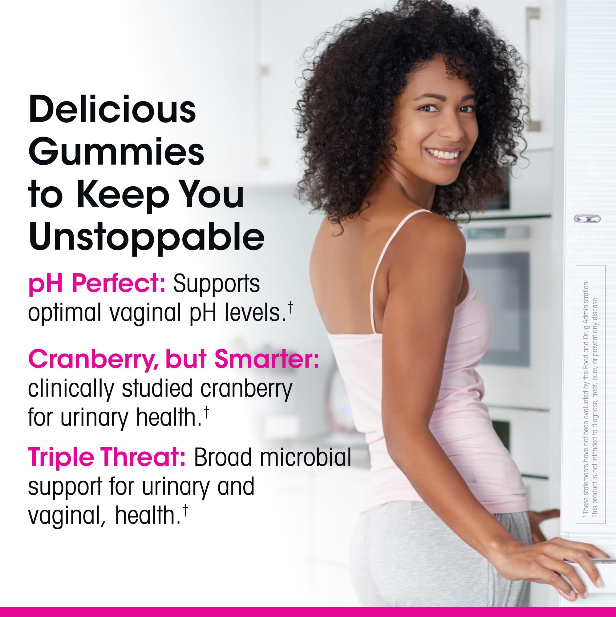 vH essentials Probiotic Gummies bottle side view