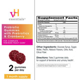 vH essentials Probiotic Gummies ingredients list