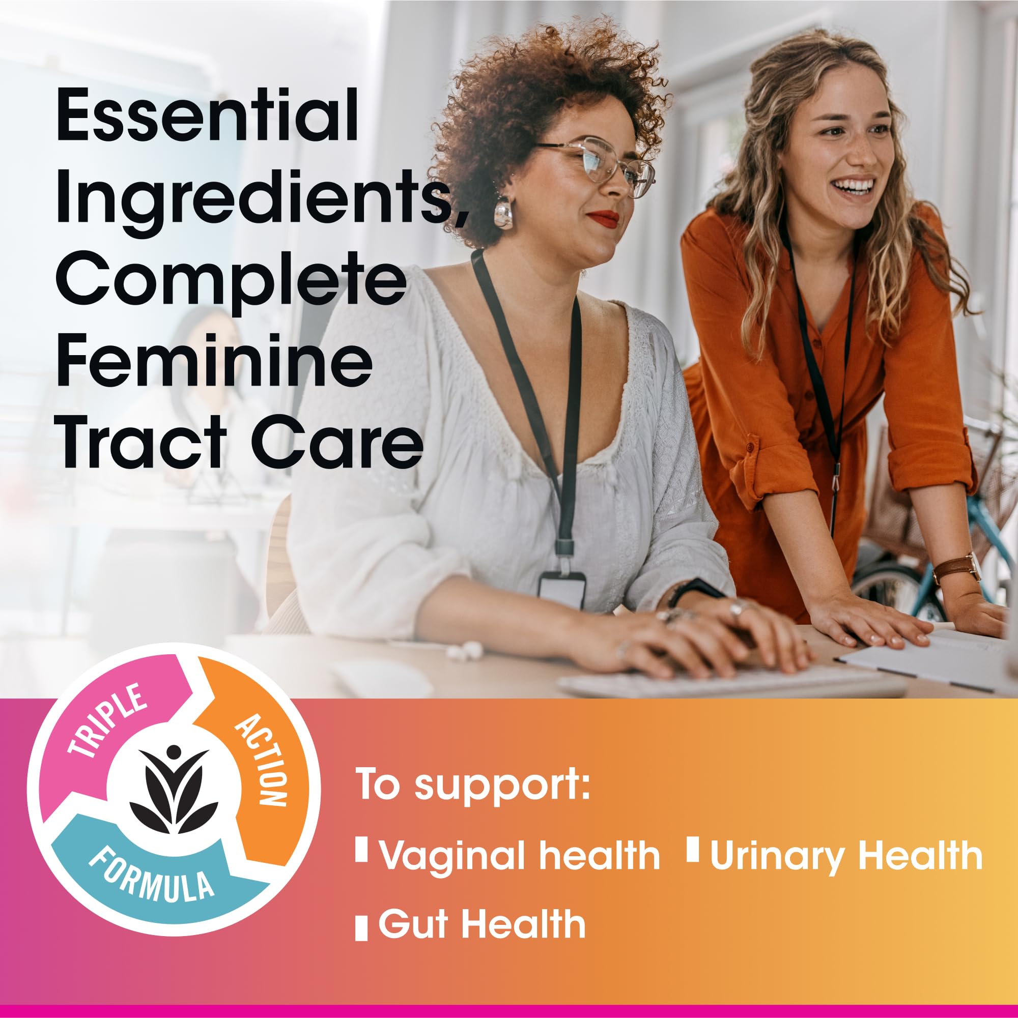 vH essentials Probiotic Gummies with cranberry extract packaging