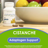 VH Nutrition Cistanche Mushroom Extract side view with dosage information