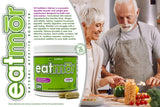 VH Nutrition Eatmor Weight Gain Pills capsules on a wooden surface