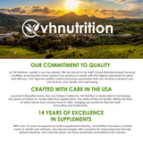 VH Nutrition Rhodiola Rosea Supplement with measuring spoon