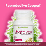 VH Nutrition Shatavari Extract Powder 700mg side view