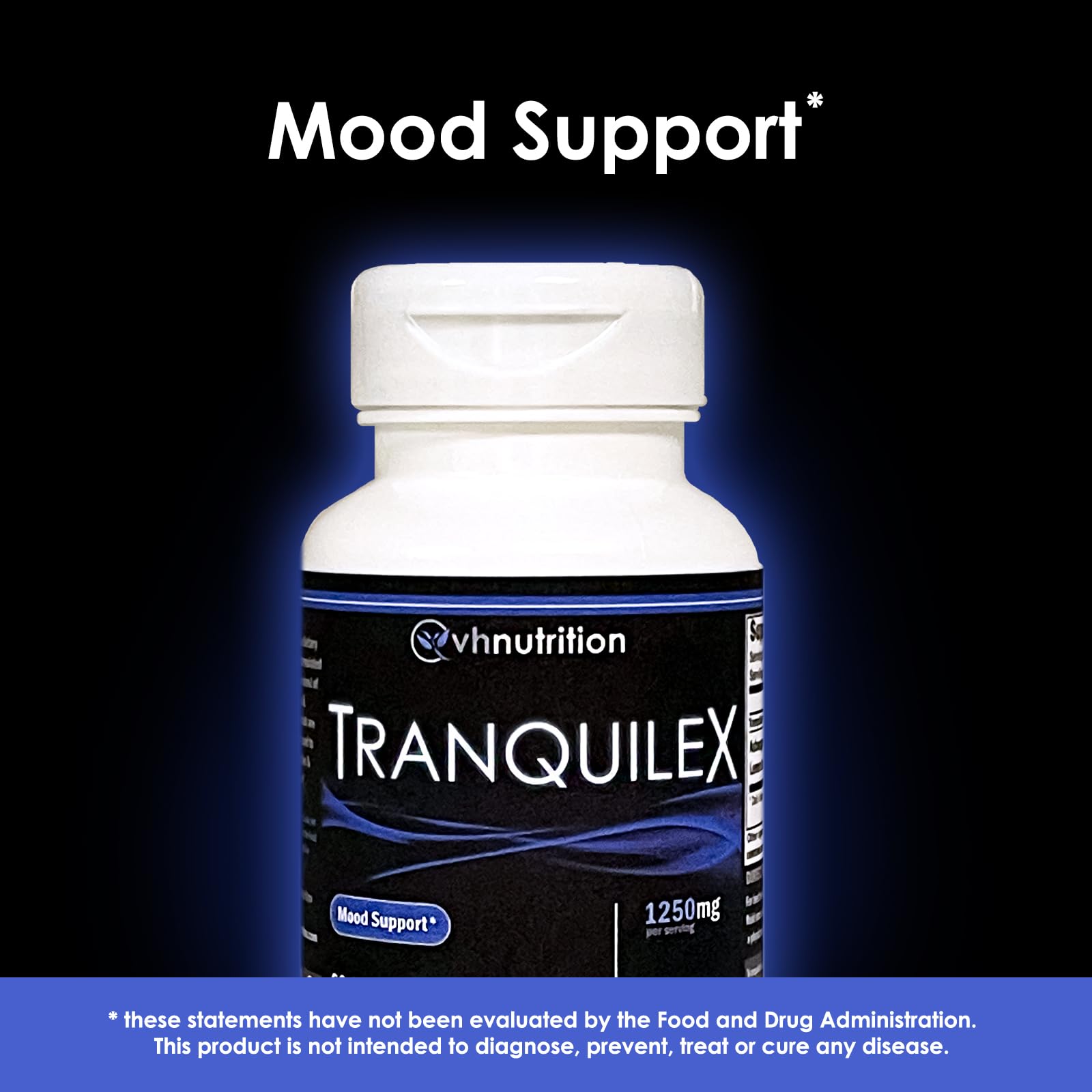 VH Nutrition Tranquilex Kava Kava Supplement packaging