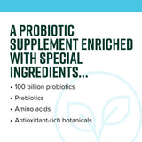 Vibrant Health daily Vibrance probiotic supplement side view