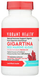 Vibrant Health Gigartina Red Marine Algae Capsules opened bottle
