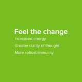 Vibrant Health Spirulina Capsules nutritional information close-up