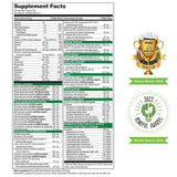 Vibrant Health Spirulina Supplement powder close-up