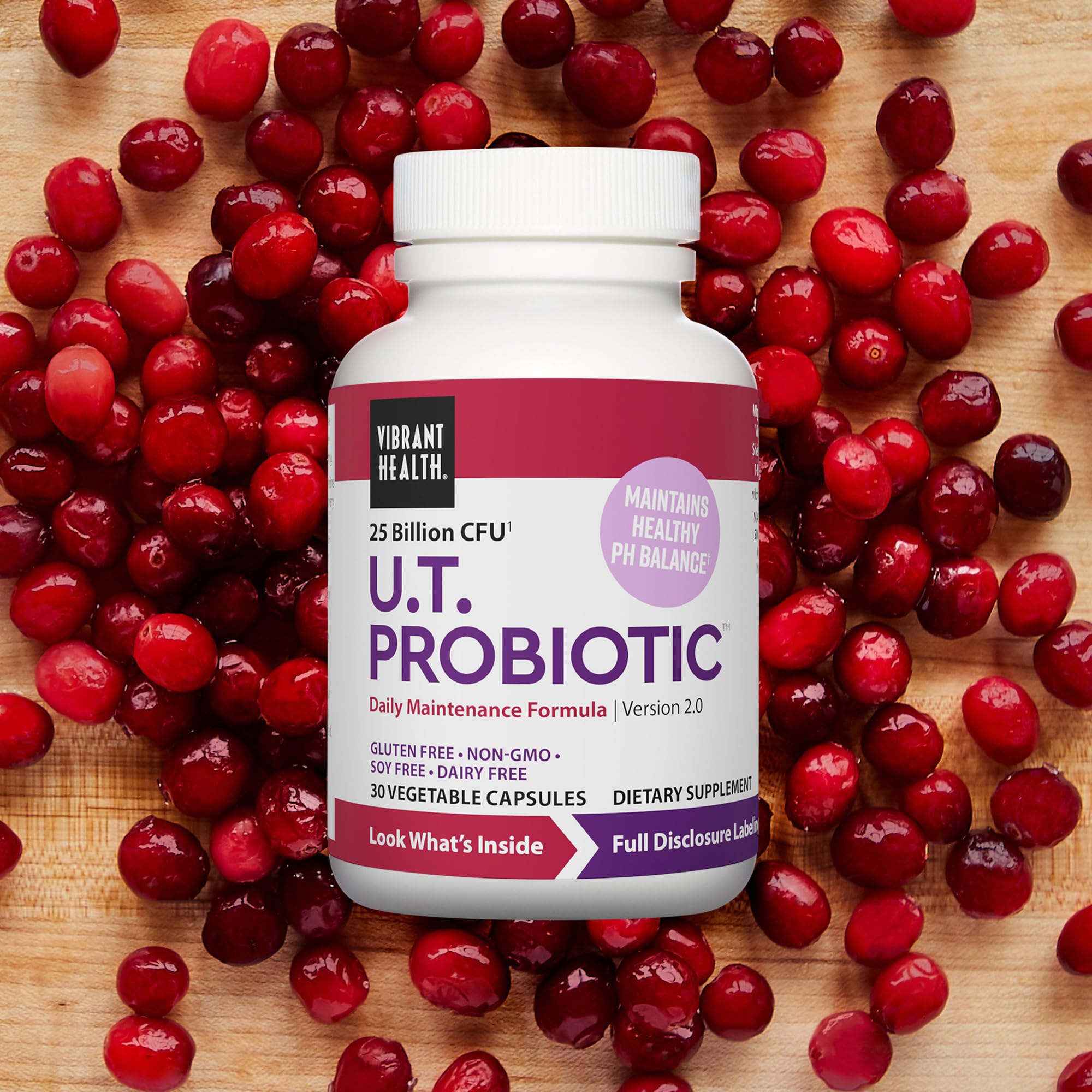 Vibrant Health U.T. Probiotic lifestyle scene