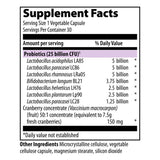 Vibrant Health U.T. Probiotic side view with packaging