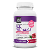 Vibrant Health U.T. Vibrance Cranberry Supplement front view