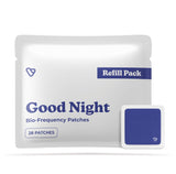 Vibrants Good Night Patches Refill Pack front view with 28 patches