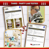 vibraxlabs Astaxanthin 10mg Supplement bottle back view